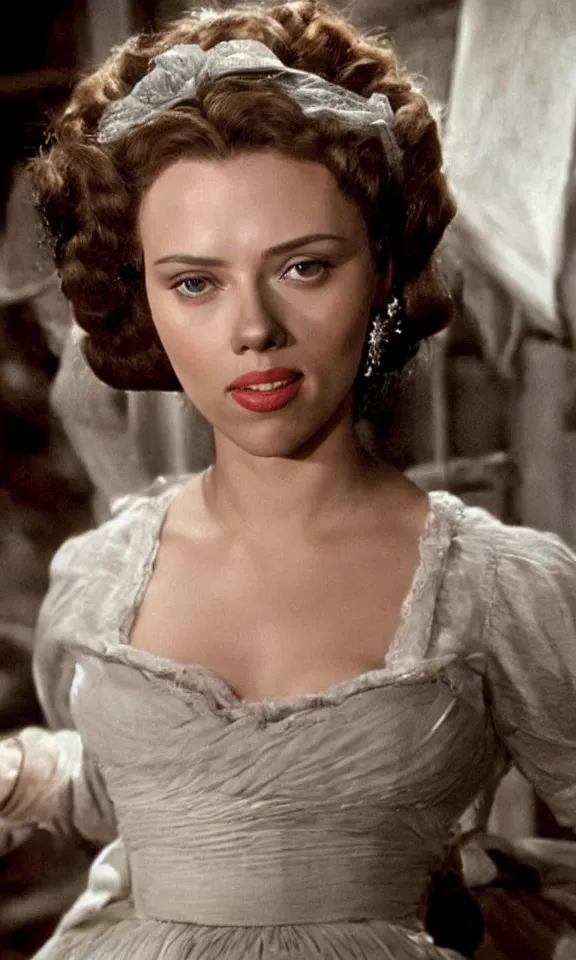 Image similar to Scarlett Johansson in Gone With the Wind