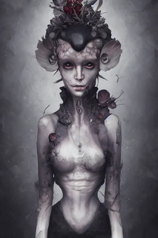 Image similar to a portrait of a character in a hostile environment by natalie shau, naoto hattori, jacqueline e and bastien lecouffe deharme, trending on artstation, artstationhd, artstationhq, unreal engine, 4 k, 8 k