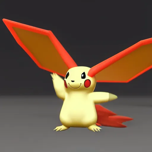 Image similar to new! pokemon, 3 d rendered