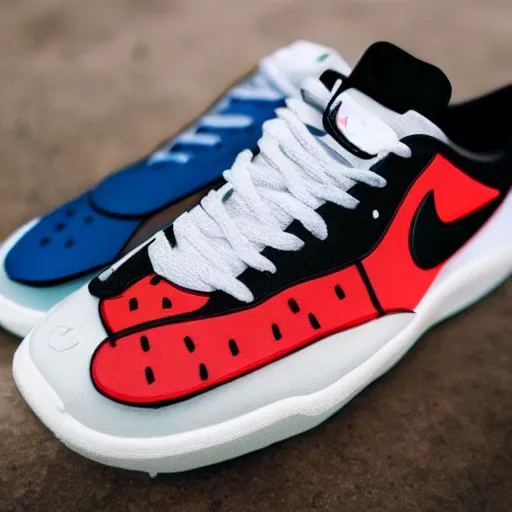 Image similar to photograph of a new nike collaboration with mcdonalds