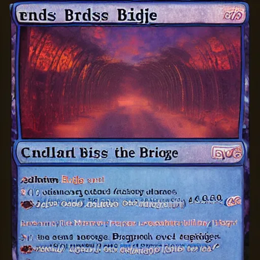 Prompt: endless bridge made of flesh