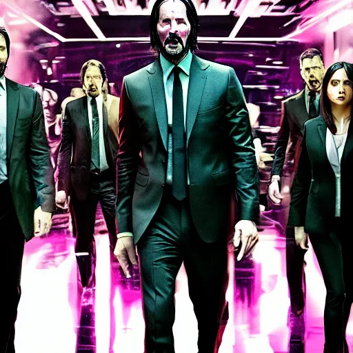 john wick 5 movie poster, Stable Diffusion