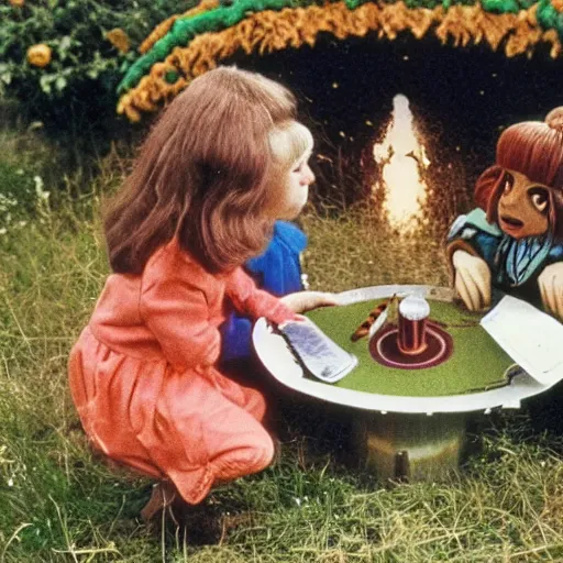 Image similar to Stills from The Magic Roundabout - the BBC childen's series by Eric Thompson (1977)