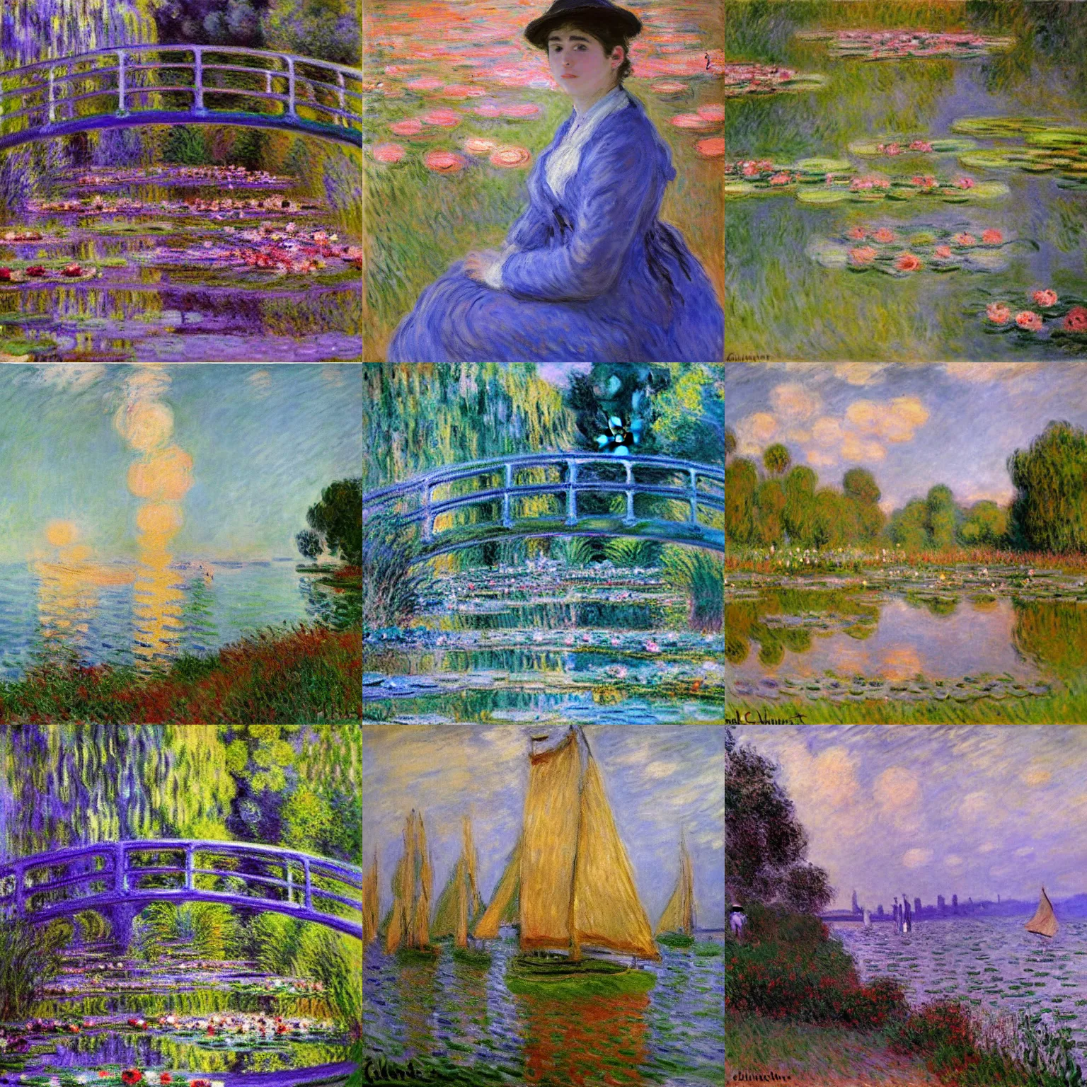 Prompt: art by Claude Monet