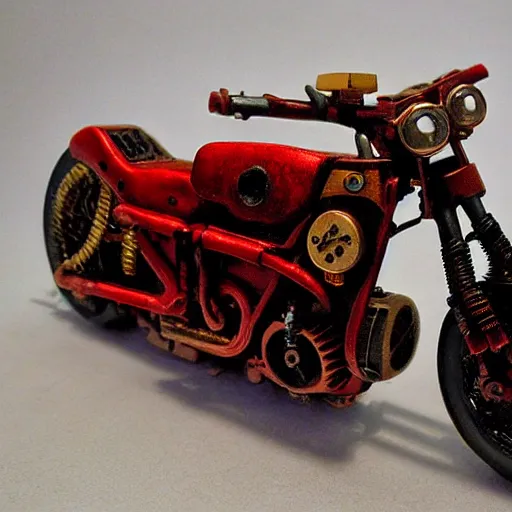 Image similar to akira motorcycle, steampunk