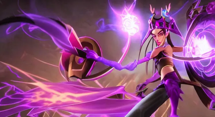 Prompt: Jinx, A still from League of Legends Arcane (2021)