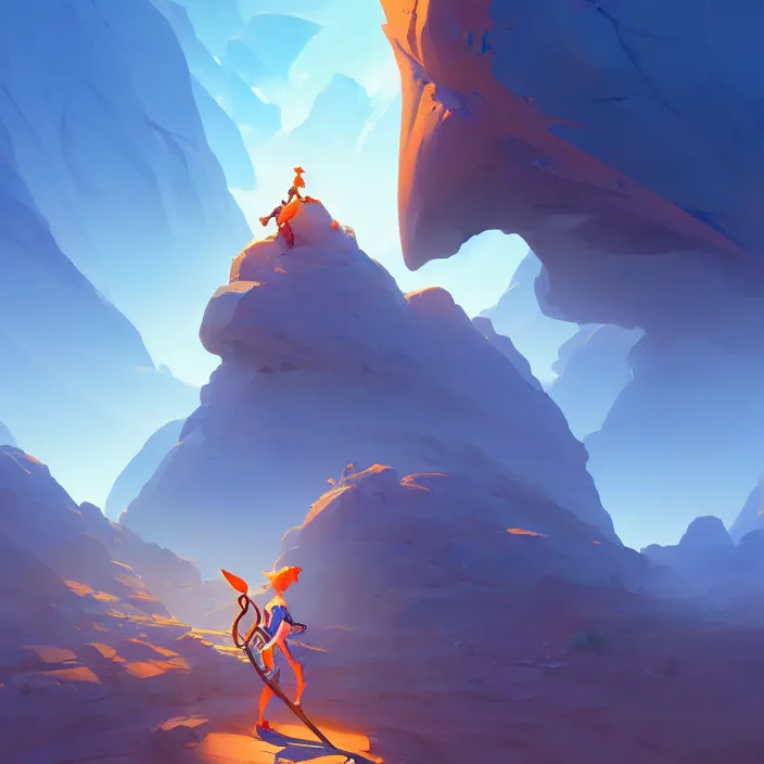 Image similar to digging to the centre of the earth, in marble incrusted of legends official fanart behance hd by jesper ejsing, by rhads, makoto shinkai and lois van baarle, ilya kuvshinov, rossdraws global illumination