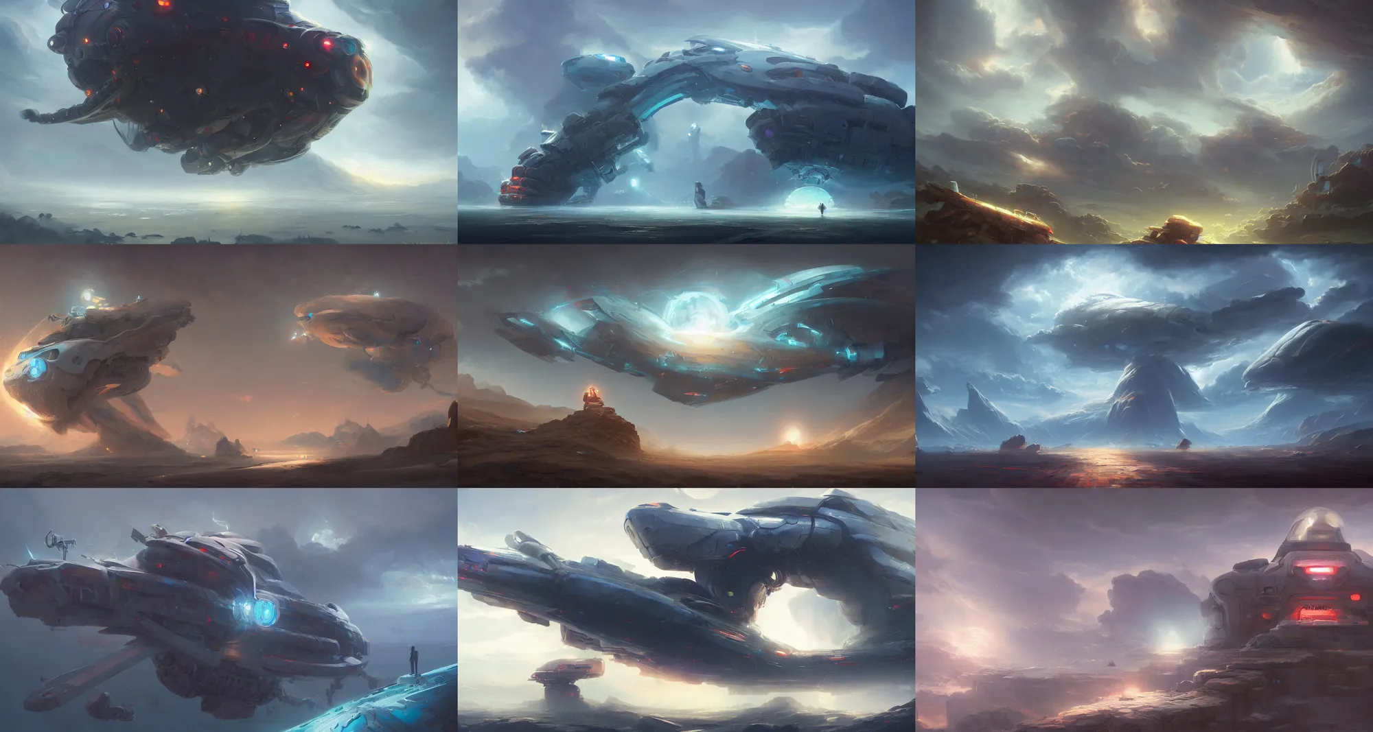 Prompt: A robotic cloud, concept art by Noah Bradley, Darek Zabrocki, Tyler edlin, Jordan Grimmer, Neil Blevins, James Paick, Natasha Tan, highly detailed, ultra detailed, ultra realistic, trending on artstation