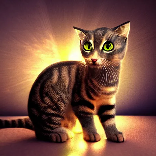 Prompt: god cat, ultra detailed, cinematic, dynamic light, photorealistic