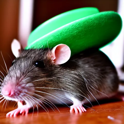 Image similar to rat wearing sombrero 4 k