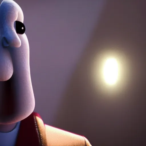 Image similar to handsome squidward, dramatic lighting, cinematic