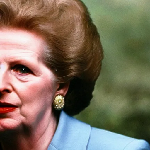 Prompt: Margaret Thatcher as Rambo in Rambo First Blood (1982)