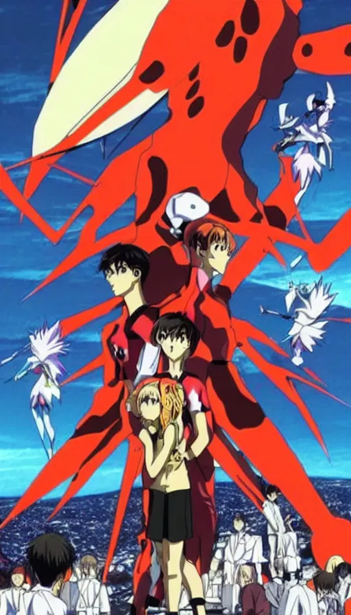 Image similar to the end of the world, from evangelion