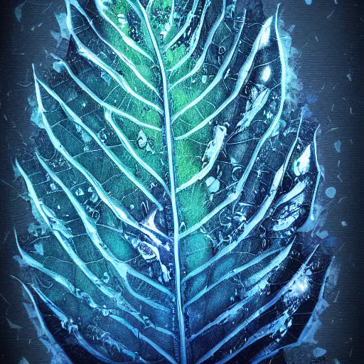 Image similar to icy soloist animation digitalart communion reflections leaf