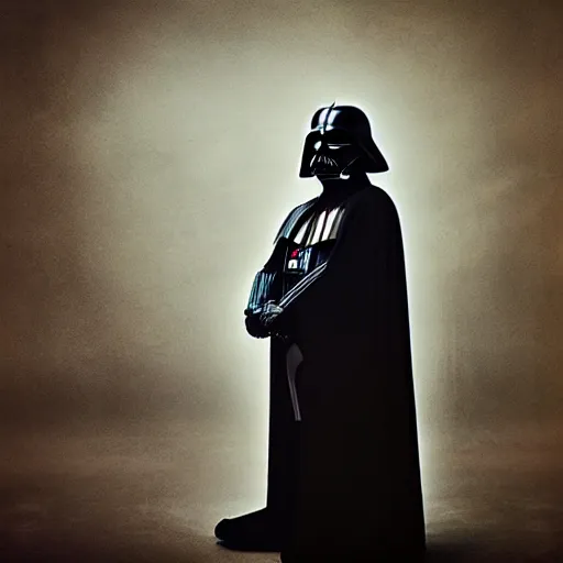 Prompt: “ photography, portrait of darth vader in hogwards ”