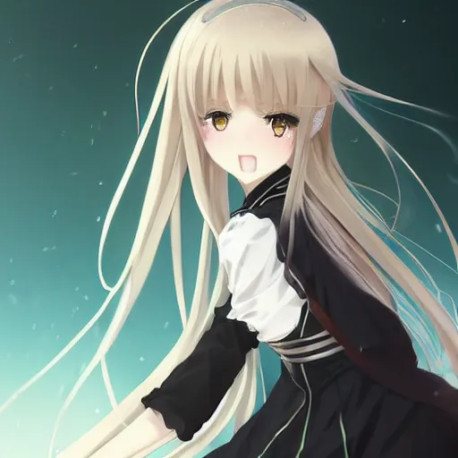 Prompt: victorique de blois anime girl gosick super detailed green eyes green eyes green eyes green eyes black dress black dress black dress black dress blonde hair by greg rutkowski makoto shinkai aramaki shinji artgerm, cushart krenz key art feminine award winning cute sparkling eyes smile smiling smile smiling smile smiling smile smiling smile smiling smile smiling