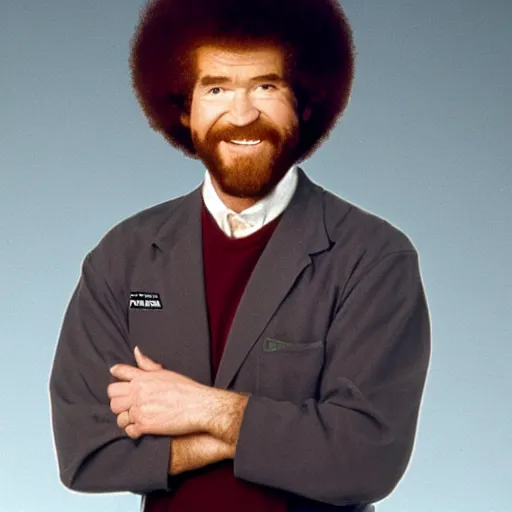 Prompt: bob ross