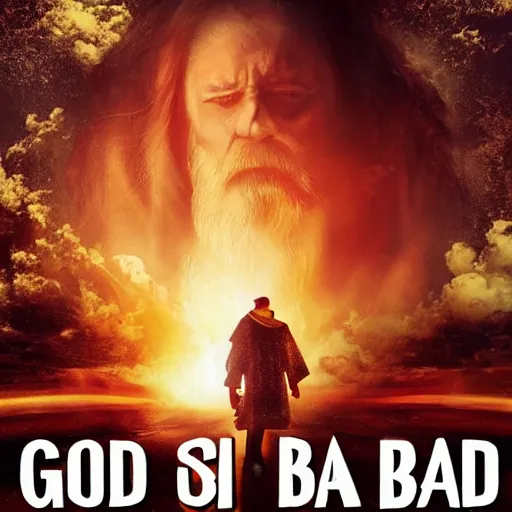 Image similar to god is bad