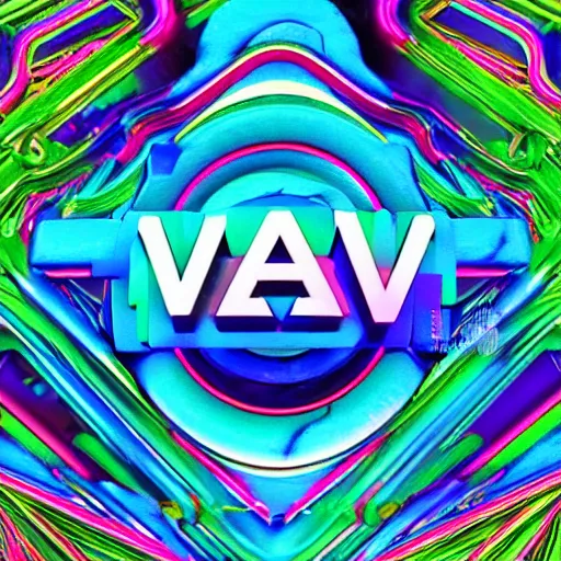 Image similar to a and w vaporwave logo, colorful, digital art, cosmic, 3 d high definition, trending on art station, photorealistic, high resolution, 8 k, octane, hyper detailed, insane details, intricate, elite, ornate, elegant trend, highly detailed and intricate, sharp focus, photography, unreal engine