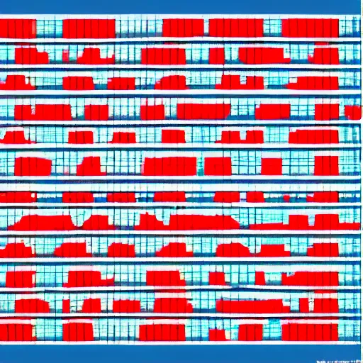 Image similar to a recursive patterned flag for a cooperative population