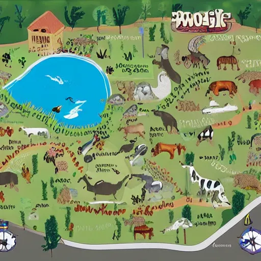 Image similar to Map of the worst zoo