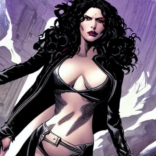 Image similar to yennefer in marvel comics