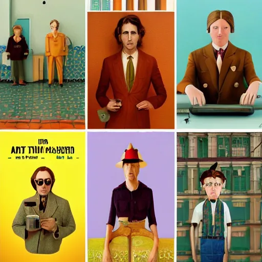 Prompt: artwork by Wes Anderson, trending on ArtStation, masterpiece