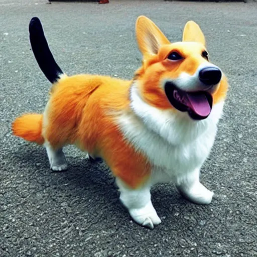 Image similar to “a new corgi Pokémon”