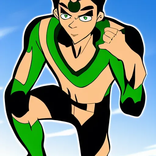 Prompt: Unit 731 in the style of ben 10