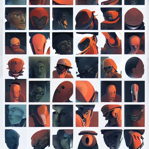 Image similar to face icon stylized minimalist xenomorphs, loftis, cory behance hd by jesper ejsing, by rhads, makoto shinkai and lois van baarle, ilya kuvshinov, rossdraws global illumination