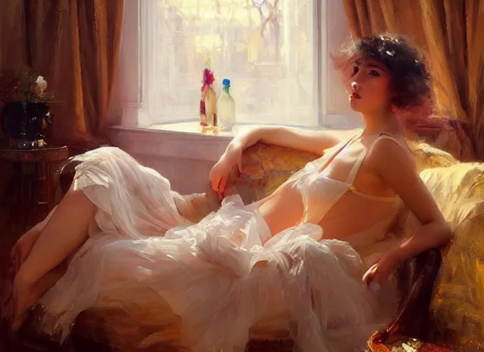 Image similar to by wlop and vladimir volegov and alexander averin and delphin enjolras