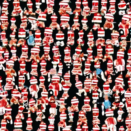 Prompt: where is waldo