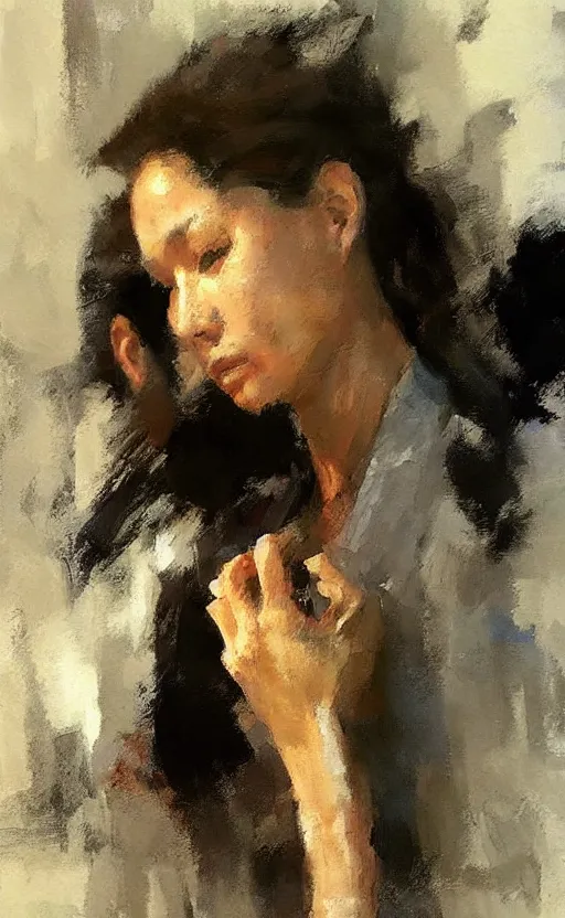 Image similar to “ detailed painting by zhaoming wu, nick alm, bernie fuchs, hollis dunlap, gregory manchess!!! ”