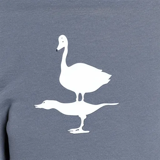 Image similar to cute goose t - shirt decal design