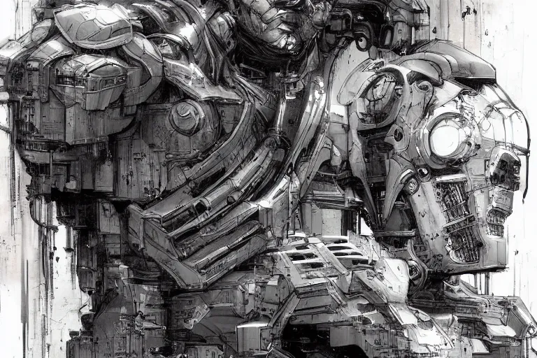 Prompt: comic book illustration, the ghosts in the machine, cyberpunk concept art by artgerm and Guy Denning and Moebius, highly detailed, intricate, sci-fi, sharp focus, Trending on Artstation HQ, deviantart