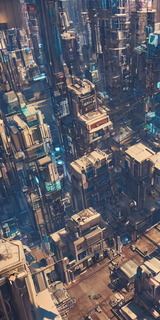 Prompt: view from a penthouse in a cyberpunk city drawn by jack kirby, 8 k, raytracing, unreal engine 5,