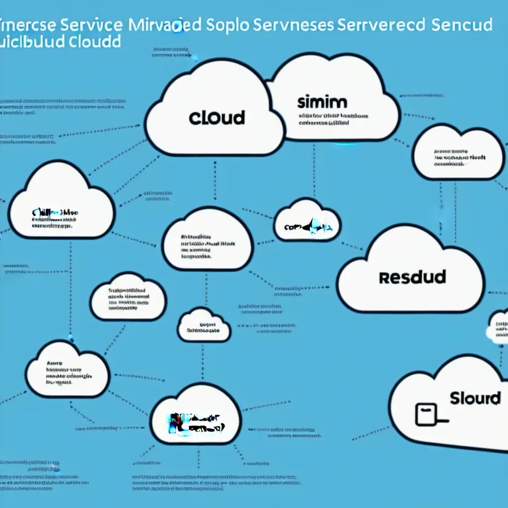 Image similar to a simple micro-service deployed to a public cloud , presented at keynote by CEO, trending on Artstation, by Visual Capitalist