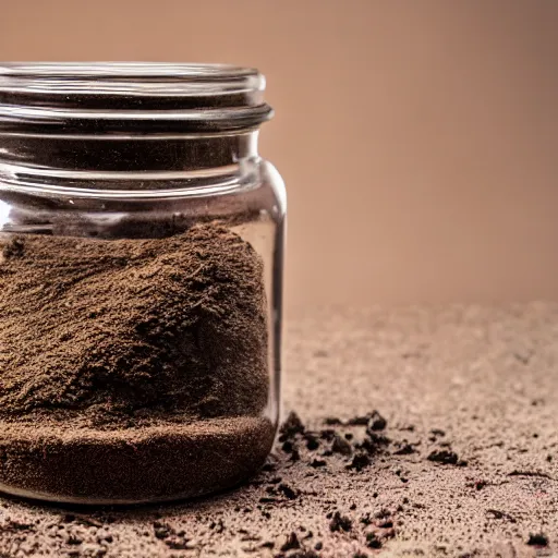 Image similar to a jar of dirt