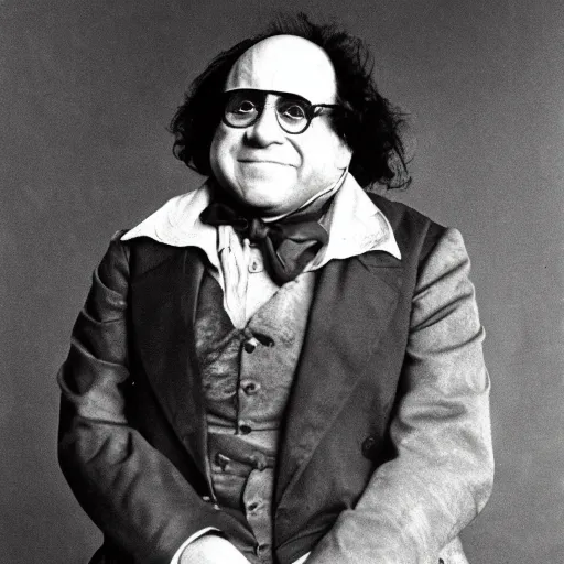 Image similar to Danny Devito in the 1830's