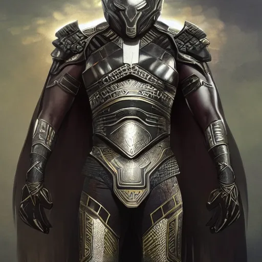 Image similar to wakandan warrior wearing moonknight mcu style armor, ultra realistic, concept art, intricate details, eerie, horror, highly detailed, photorealistic, octane render, 8 k, unreal engine, sharp focus, volumetriclightingunrealengine. art by artgerm and greg rutkowski and alphonse mucha