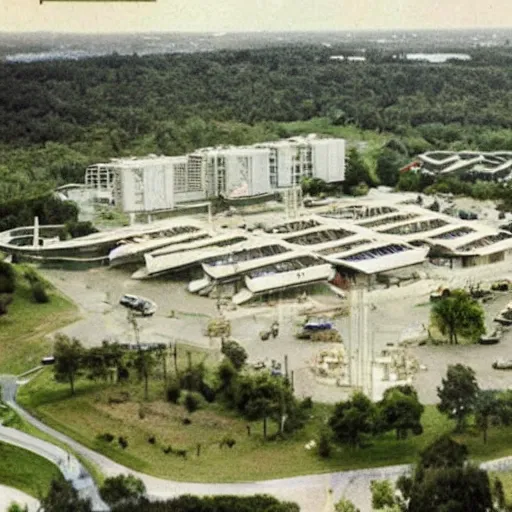 Image similar to a promo photo of the 1 9 8 0 s nambour theme park called the giant potato