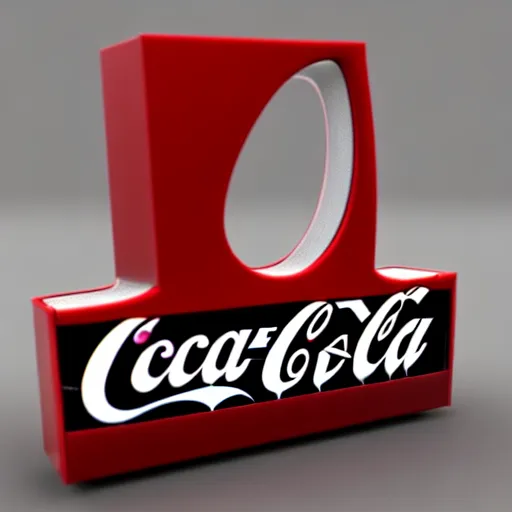 Image similar to 3 d render of the coke logo personified as a soda themed girl, large creepy eyes, extremely detailed and colorful eyes, soda themed girl, hyper detailed money sign pupils, tim burton, junji ito, her forehead has the coke logo carved into it, dollar sign pupils, extremely uncomfortable, money everywhere, cash falling, coke flood, blender 3 d, unreal engine