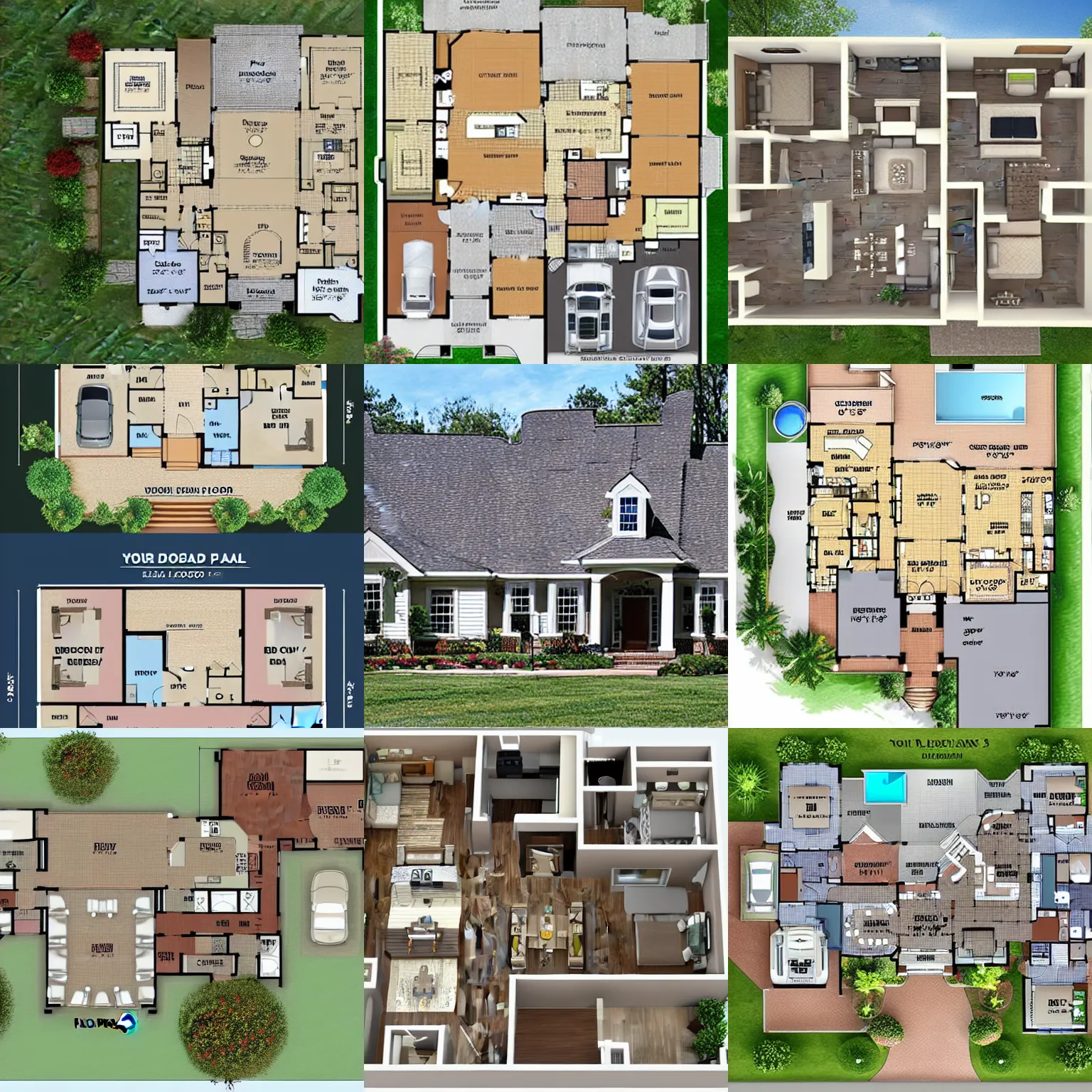 Prompt: your Ideal house floor plan