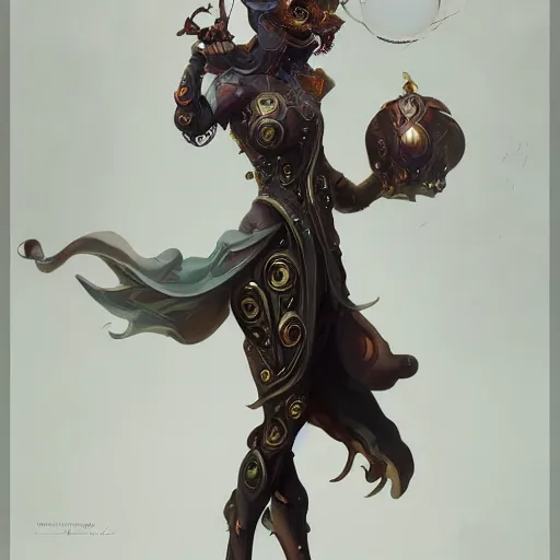 Image similar to a shiney metalic intricate detailed magical object, concept art by peter mohrbacher, featured on polycount, art nouveau, polycount, artstation hq, artstation hd