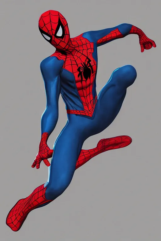 Image similar to spider - man in half life alyx