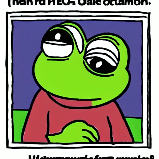 Prompt: pepe frog