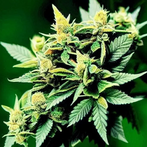 Image similar to most beautiful marihuana's flower!!