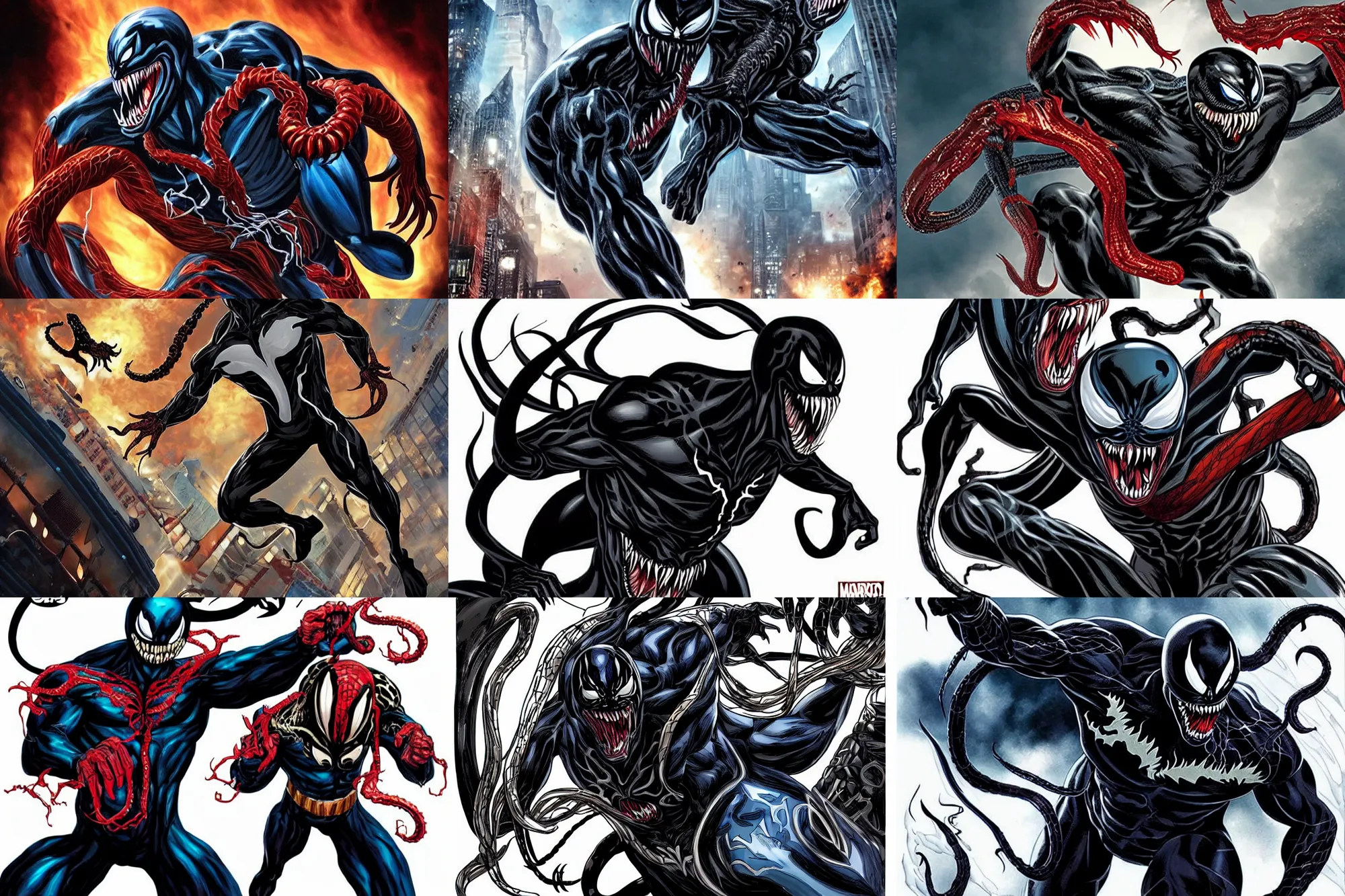 Prompt: venom marvel