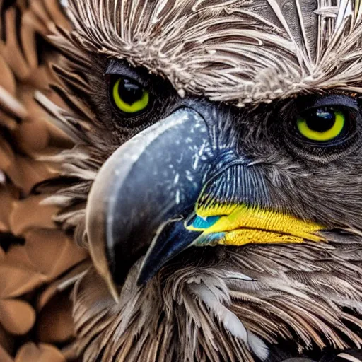 Extreme Close-Up Photographs Of Birds' Eyes