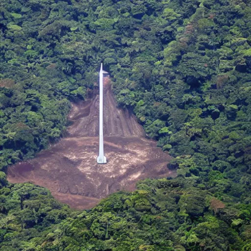 Prompt: the corcovado is melting due to climate change